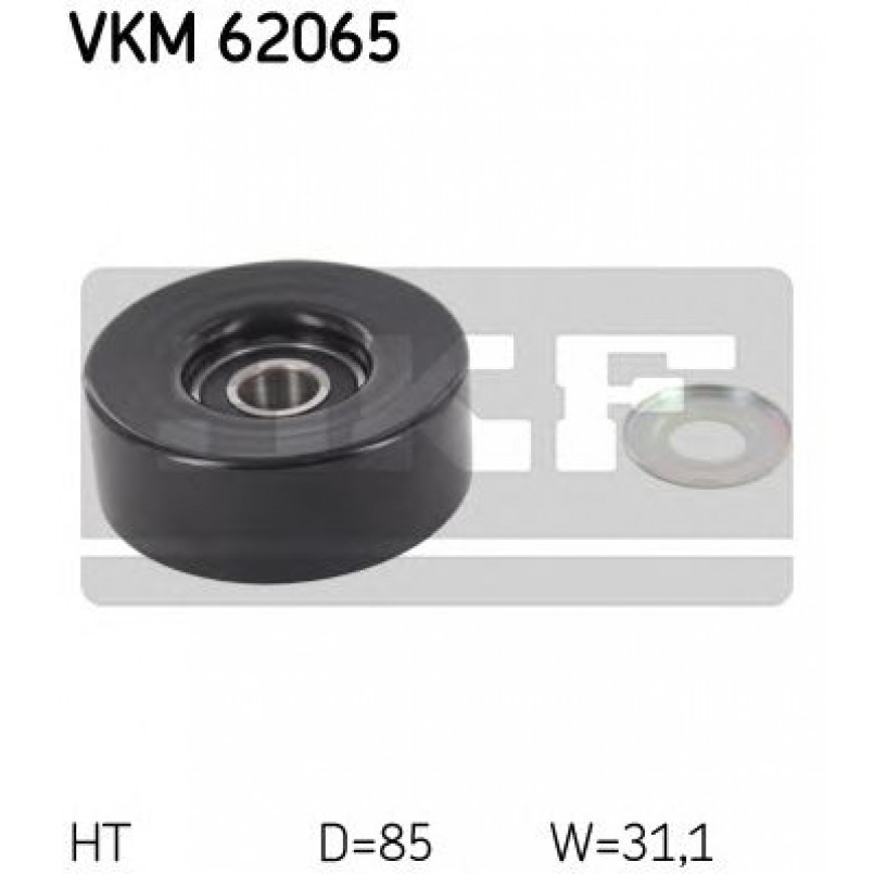 VKM 62065 SKF Ролик модуля натягувача ременя